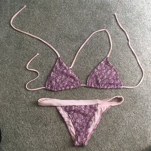 Beach bunny swimwear bikini *Size M top LG bottom*
